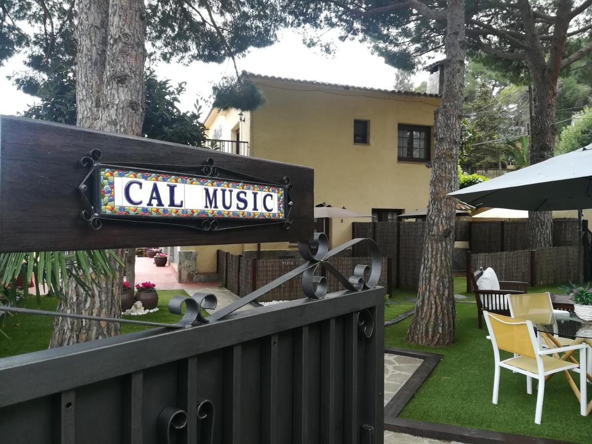 Cal Music B&B Premià de Dalt Kültér fotó